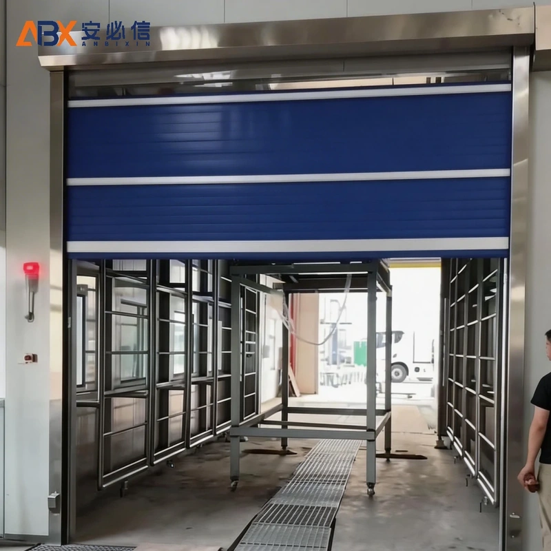 绍兴市软帘快速门